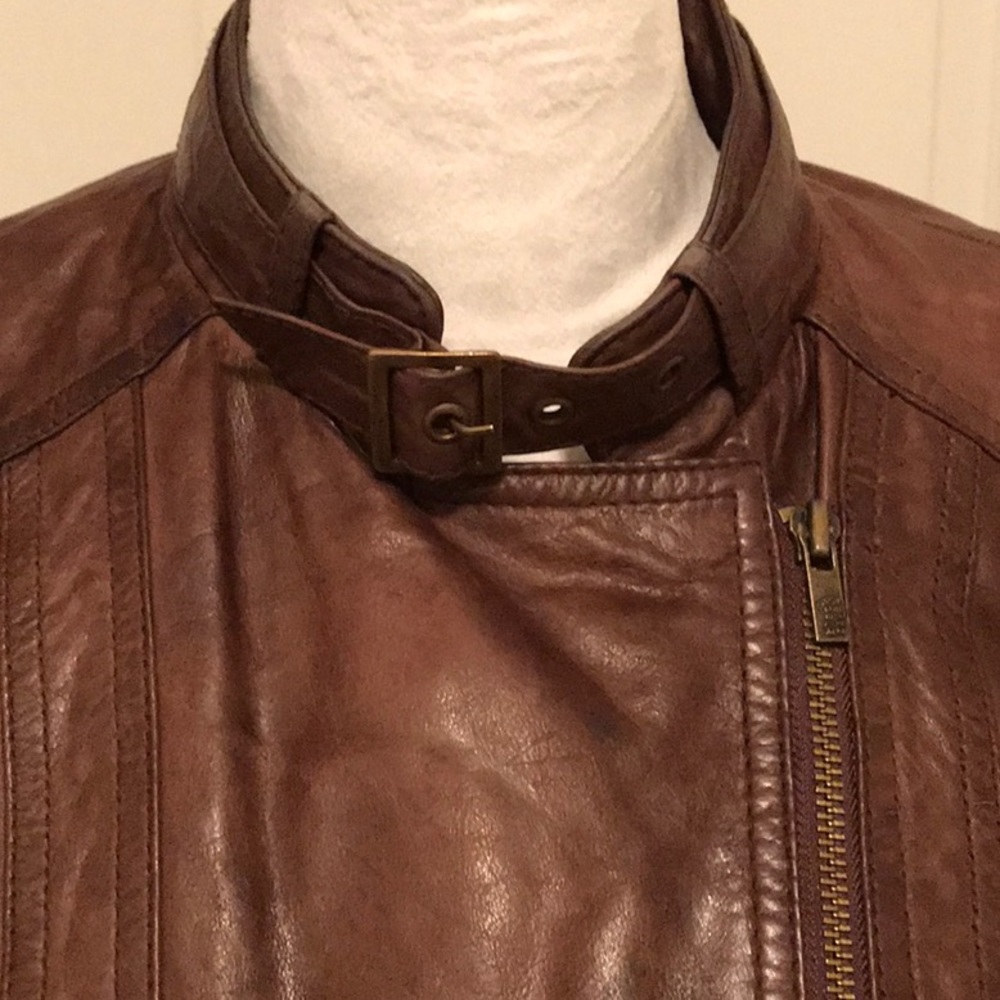 Brown Bomber Jacket - image 2